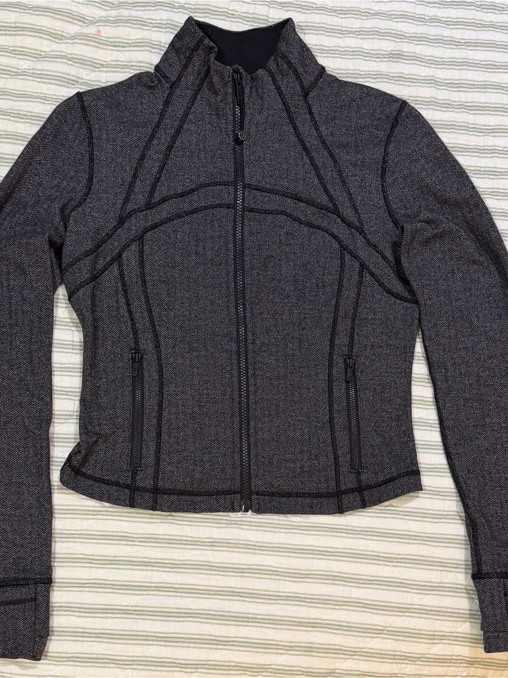 lululemon define jacket herringbone